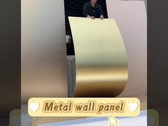 Metalen panelen Interieur decoratie Hout veneer paneel Bamboe Houtskool Hout veneer