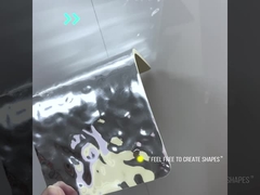 Watergolf bamboe houtskool hout fineer milieuvriendelijk waterdicht bamboe vezel wandpanelen