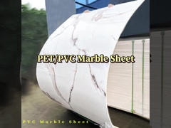 Home Decor TV Achtergrond Muur Marmer Bamboe Hout Veneer Muurpanelen