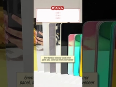 5 mm Hot Selling Product Spiegel PET Muurpaneel Waterdicht Bamboe Hout