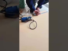 Bamboe-houtskoolfineerpaneel groeven en hoekbuigen