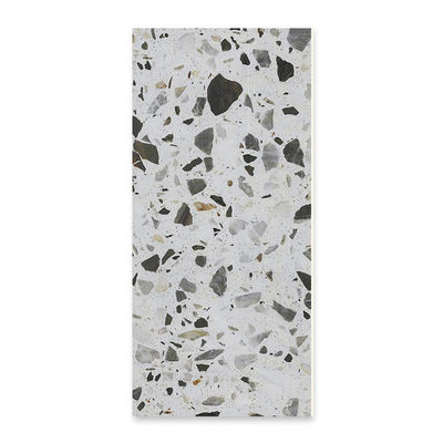 Klasse B1 Brandbestendig Spc Steen Kristal Composite Tile Morden Spc Muurpaneel Met Duurzame Waterdichte slijtvaste laag