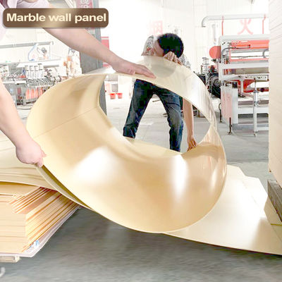 Marmeren bamboe hout houtskool veneer panelen interieur decoratieve marmeren wandpanelen
