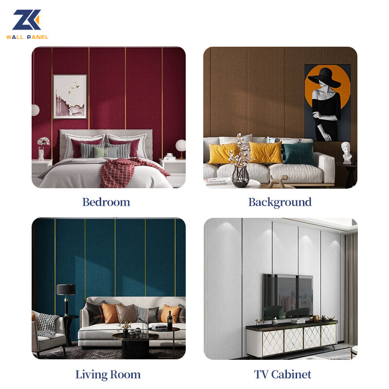 1.22m de Brede Houten van de de Houtskoolstof van het Vernisjebamboe van de Textuur 3D pvc Comités van de de Keukenmuur