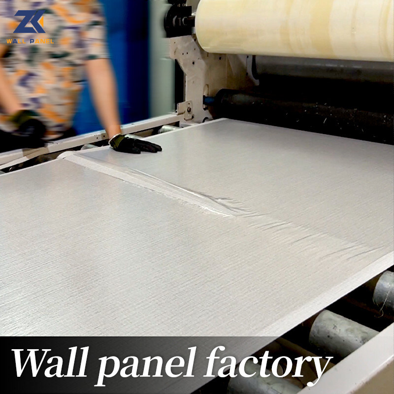 1.22m de Brede Houten van de de Houtskoolstof van het Vernisjebamboe van de Textuur 3D pvc Comités van de de Keukenmuur