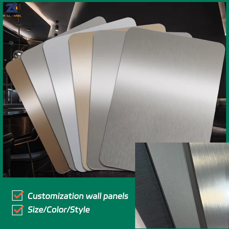 Stevige Waterdichte Vlam van het metaal de Houten Vernisje - de Muurcomités van vertragers Decoratieve pvc