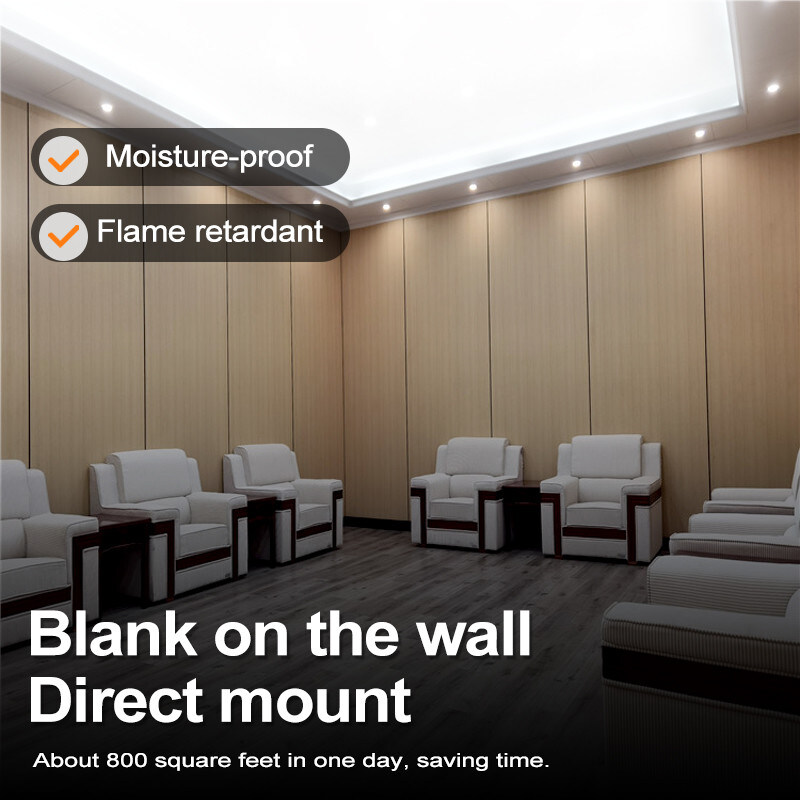 Houtgraan PVC wandpaneel 5 mm Flexibel bamboe houtskool Decoratief wandpaneel