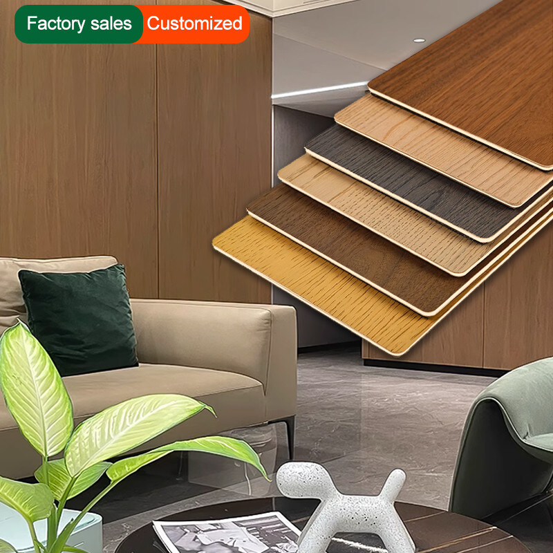 5 mm Houtgraan PVC Wandplaat Flexibel Bamboe Houtskool Decoratief Wandpaneel