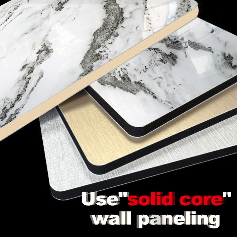 Woonkamer waterdicht en branddicht PVC bamboe houtskool wandpaneel met milieuvriendelijk materiaal
