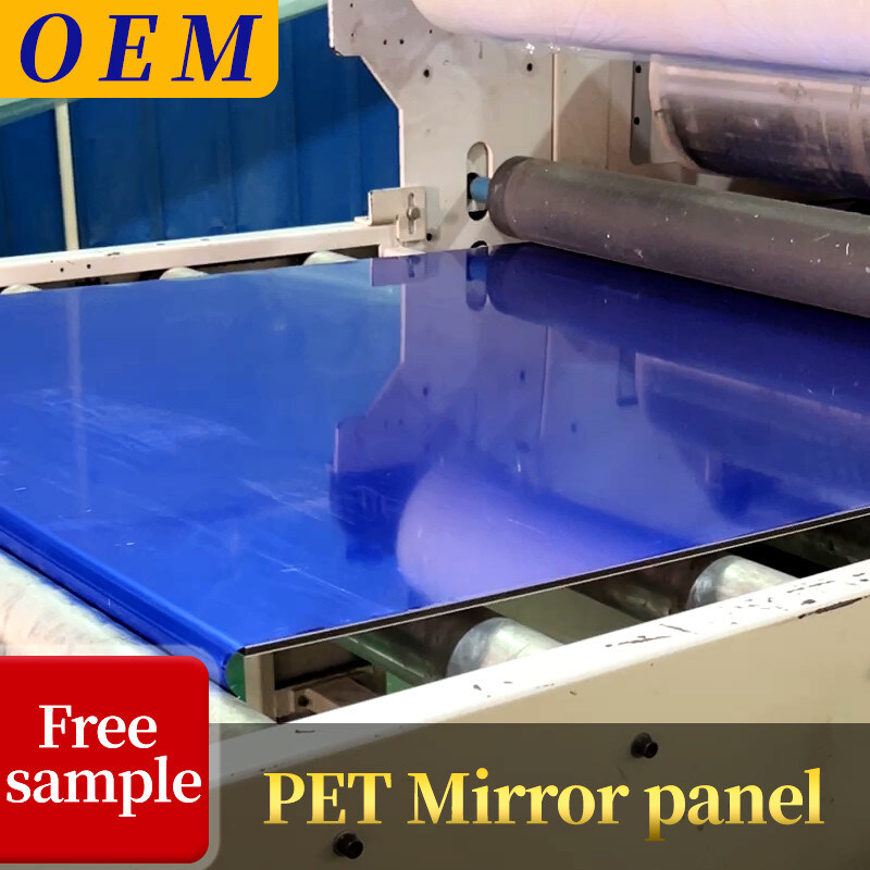 Van het het HUISDIEREN Decoratieve Bamboe van de hotel het Lichte Luxe van het de Houtskool Houten Vernisje Comité van de de Spiegelmuur