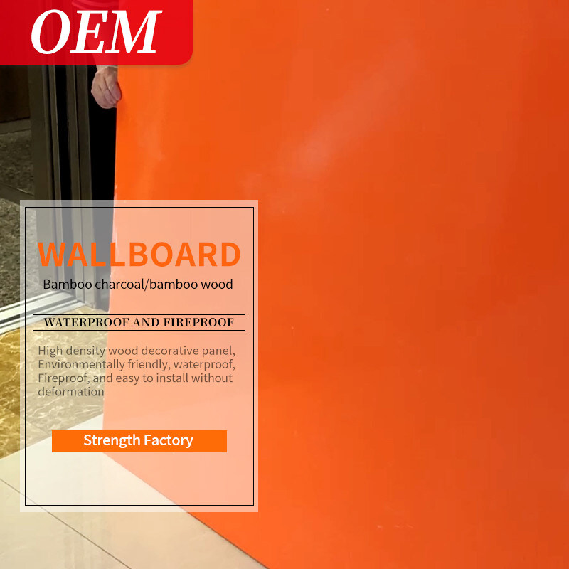 Lengte 2.44m 2.6m 2.8m de Houten Huid die van de Bamboehoutskool de Lijm van Venner voelen PUR