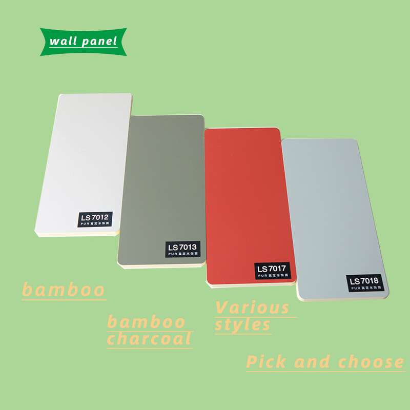 Lengte 2.44m 2.6m 2.8m de Houten Huid die van de Bamboehoutskool de Lijm van Venner voelen PUR