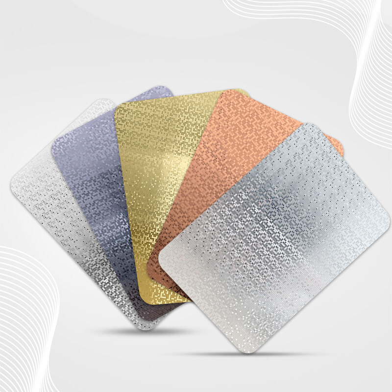 Wanddecoratie voor thuis Bamboe Houtskool Board Vochtbestendige PET Metaal Mosaïek Wandpaneel