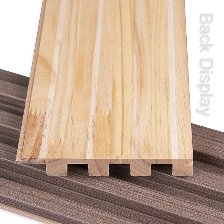 Fabrieksinterieurdecoratie WPC Composiet PVC Wandpaneel WPC Binnen Wandpaneel