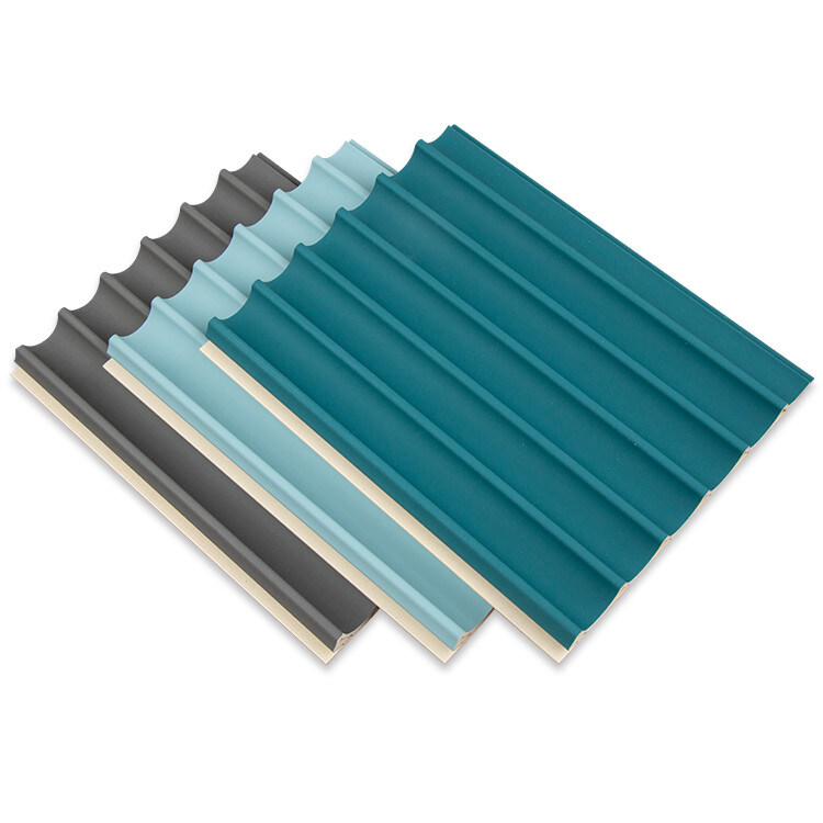 Het decoratieve 3D Comité van het het Plafond Openlucht 15mm Ronde Traliewerk van WPC Houten