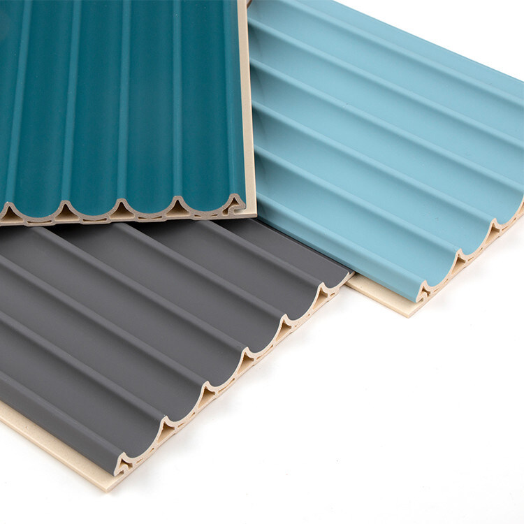 Het decoratieve 3D Comité van het het Plafond Openlucht 15mm Ronde Traliewerk van WPC Houten