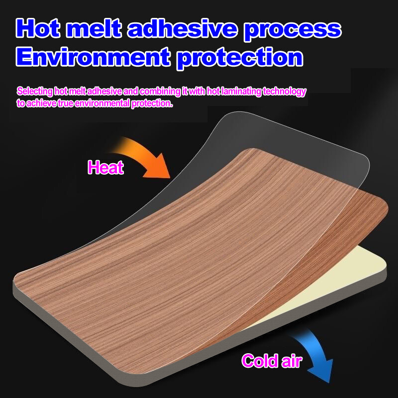 1.22m breed moderne houten panelen bamboe houtskool marmeren panelen voor de horeca