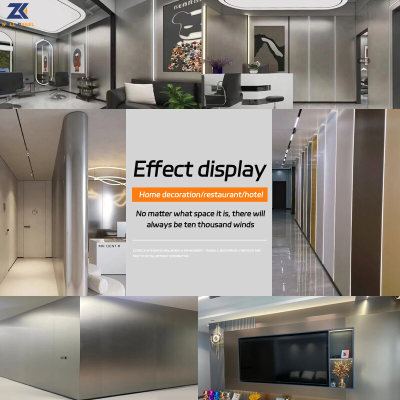 Van het het Metaal Houten Vernisje van de binnenhuisarchitectuur Waterdichte Geluiddichte Simulatie de Muurcomités