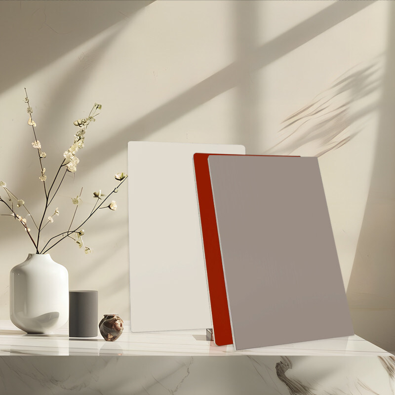 Inrichting Decoratieve wandpaneelwerk Hout Houtskool Bamboe Huid Gevoel Wand Board