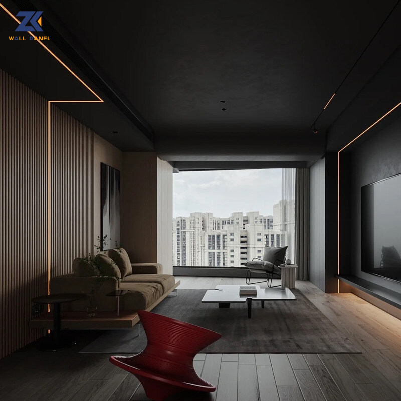 1.22*2.6m Decoratief het Comité van de de Vezelmuur van het Metaalbamboe Binnenland