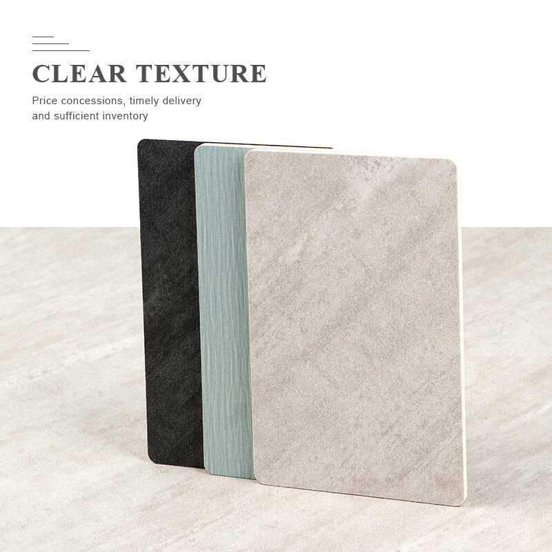 Makkelijk te installeren Bamboe Houtskool Decoratieve wandpanelen hoge kwaliteit marmeren plaat