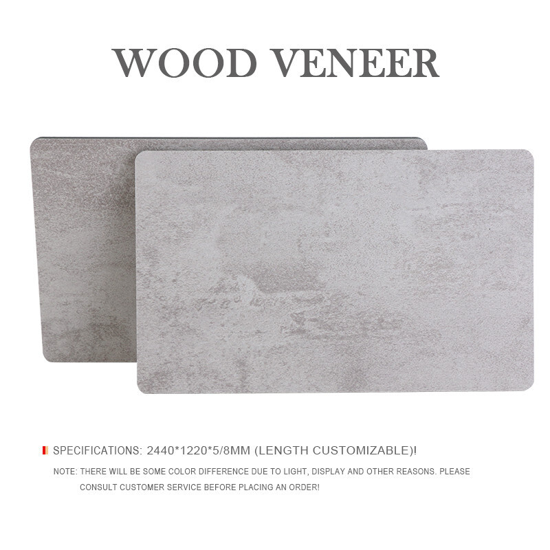 Bamboe Houtskool Board Op maat gemaakt houten decoratief paneel waterbestendig PVC marmeren plaat