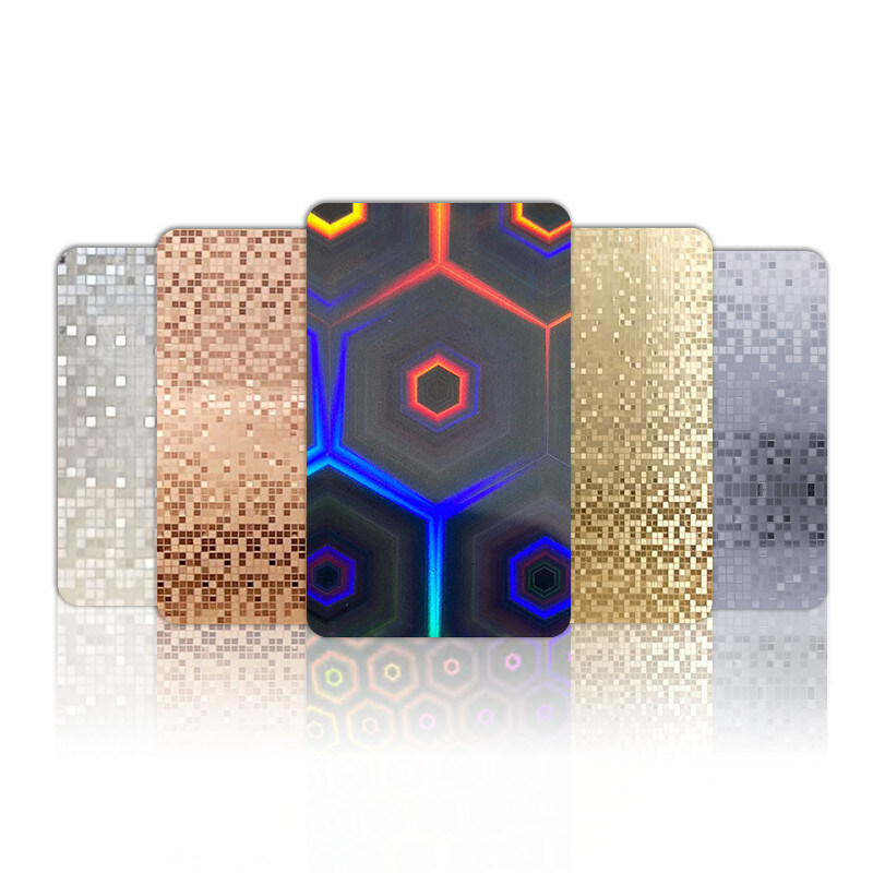 Pvc Board Laser&Mosaic Series Bamboe Houtskool Hout Veneer Interieur Decor wandpaneel