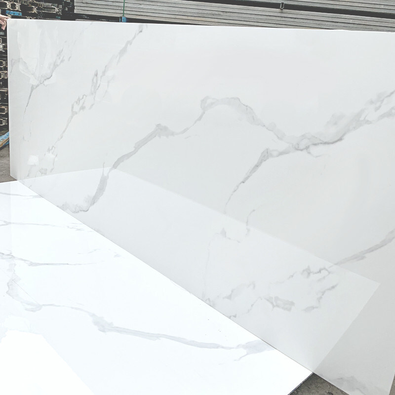 PET-marmeren plaat vochtbestendige bamboe houtskool houten fineer PVC decoratieve muur