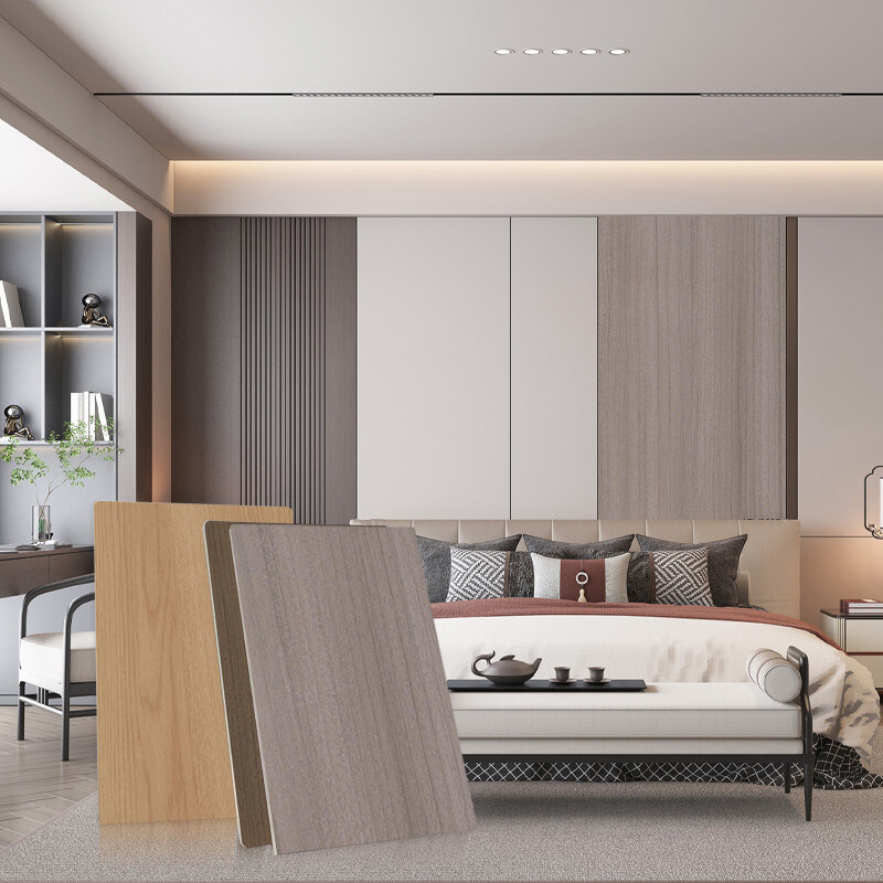 PUR Glue Bamboe Houtskool Muurpaneel PVC Muurpanelen Hoogwaardige Muur Inrichting