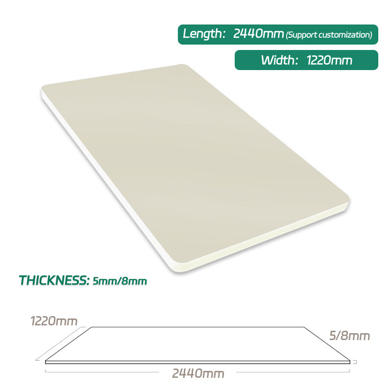 8 mm-het Comité van de de Vezelmuur van het Binnenhuisarchitectuurbamboe Houten Vuurvaste Huid die Houten Vernisje voelen