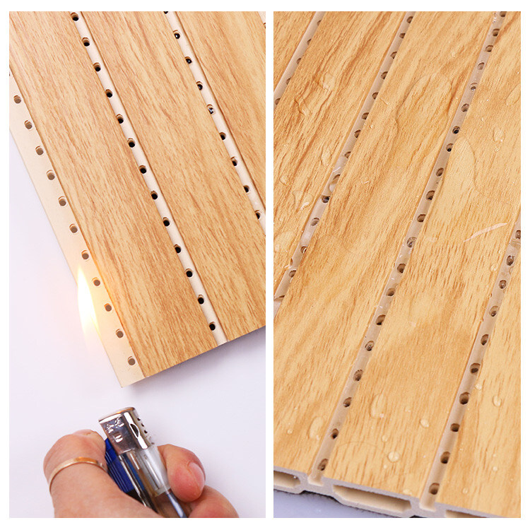 Decoratief Vuurvast Geluiddicht de Muurcomité 1.22*3m 1.22*2.8m van WPC