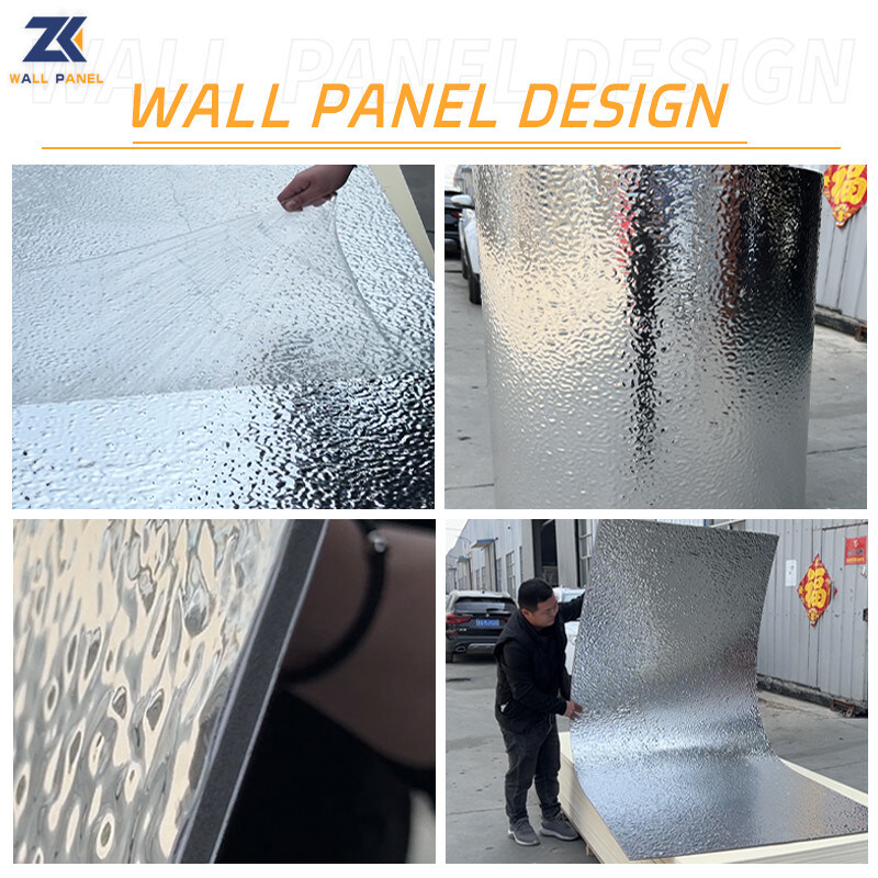 Het Comité van de waterrimpeling Golfmuur Binnenlands Decoratief de Muurcomité van de Halvoorgevel