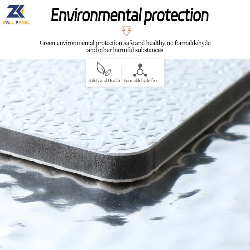 Het Comité van de waterrimpeling Golfmuur Binnenlands Decoratief de Muurcomité van de Halvoorgevel