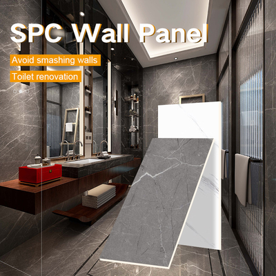 Vochtbestendige badkamer SPC wandpanelen Marmer Moderne steen kristallen panelen