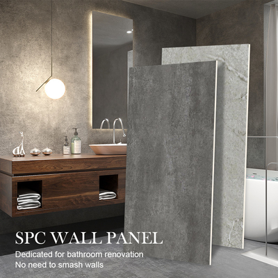 B1 Branddicht Steen Plastic Composite SPC Wandpaneel Voor Badkamer