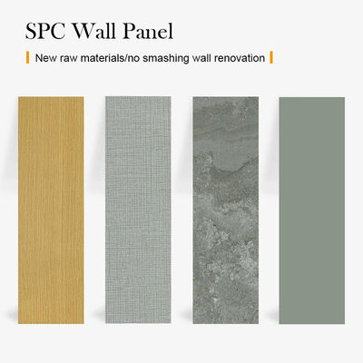 Hoge sterkte waterdicht SPC wandpaneel tegels Moderne luxe marmer afwerking Steen Plastic composiet materiaal