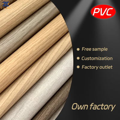 Waterdichte en Geluiddichte Houten de Muurcomités van pvc van het Korrel Houten Vernisje