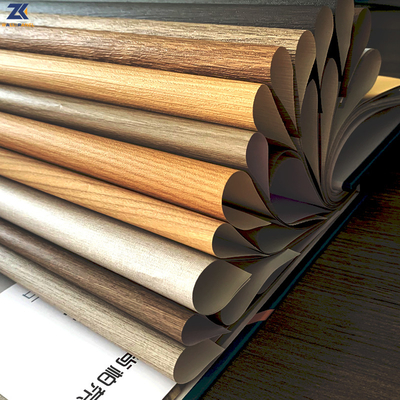 Waterdichte en Geluiddichte Houten de Muurcomités van pvc van het Korrel Houten Vernisje