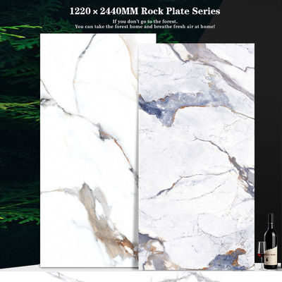 Waterdicht en gemakkelijk te installeren Marmeren houten veneerpanelen Interieur decoratieve wandpanelen Nieuwe producten Marmeren wandpanelen