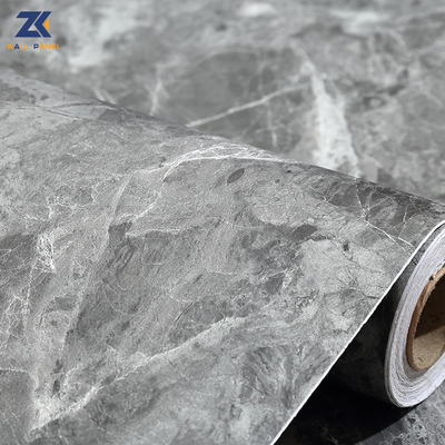 Vierkante de Bekledingspanelenoem van pvc van Grey Marble van de Bamboehoutskool ODM