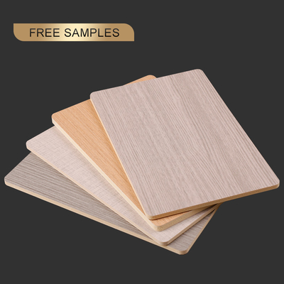 Modern licht luxe waterdicht hout graan pvc bamboe houtskool hout fineer wandpanelen