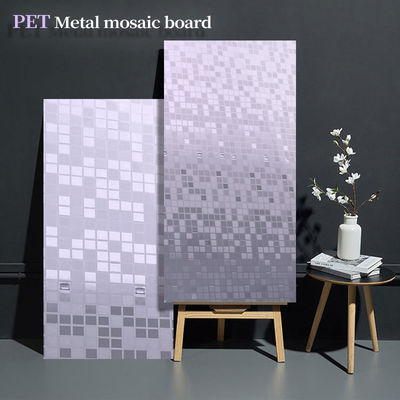 Mozaïek Muur Decor PET Muurpaneel Bamboe Houtvezel Veneer Board