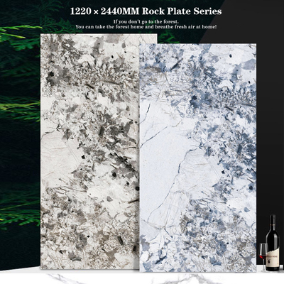 Moderne luxe marmeren wandpanelen bamboe houtskool co-extrudeerde houten fineerpanelen