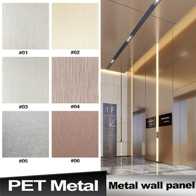 5 / 8 mm Dikte Bamboe Hout Houtskool PVC Carbon Crystal Wallboard