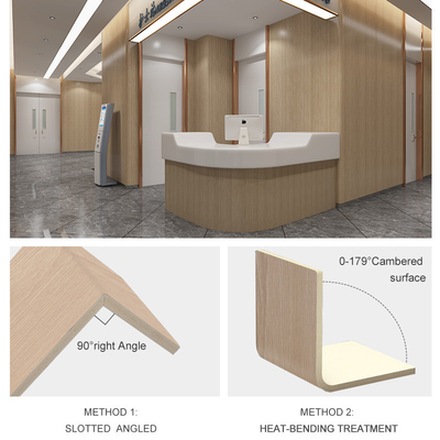 Van de het Bamboehoutskool van de hoteldecoratie het Moderne Houten Vernisje die 5mm 8mm Commissie