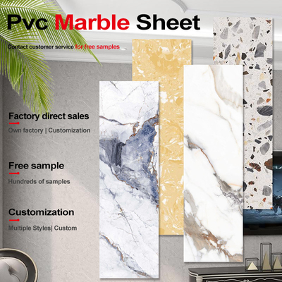 Decoratie mboo Houtskool Modern Luxe PVC Marmeren Plaat
