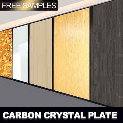 Moderne 5 mm bamboe koolstofvezel metalen wandpanelen voor interieurdecoratie