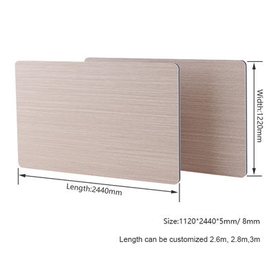 5mm 8mm het Comité van de Binnenhuisarchitectuurmuur Houten de Muurcomités van Korrelpvc