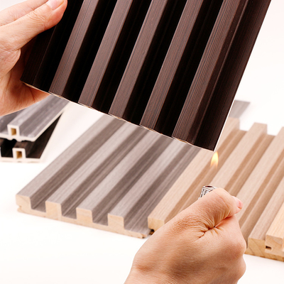 Gegroefte Houten Plastic Samengestelde Decking Raad 8mm van pvc