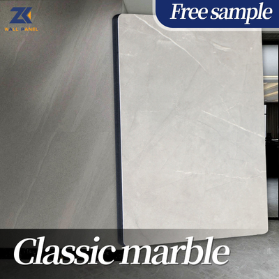 Comité van de het Vernisjemuur van koolstofcrystal board simulation waterproof marble het Houten